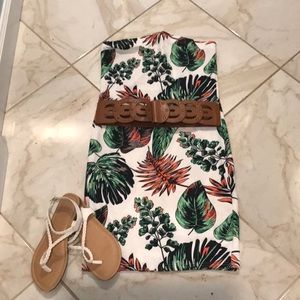 Strapless Mini Dress, Size M